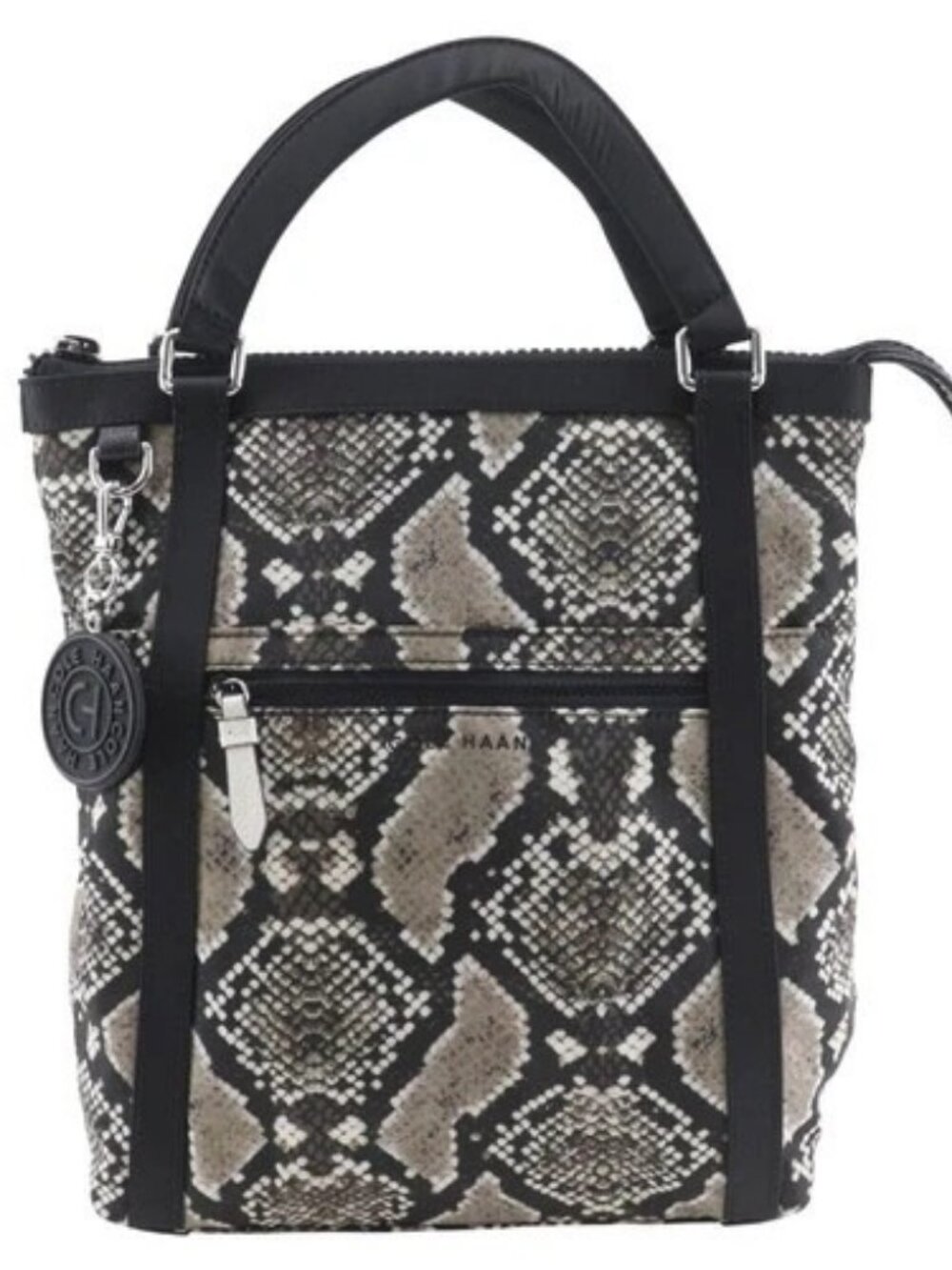 COLE HAAN Grand Ambition Small Backpack Daypack convertible 3WAY black Nyl... - Picture 1 of 12